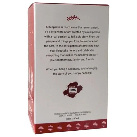 Hallmark 2017 Michonne‎ Ornament The Walking Dead Artist Crafted Mint Condition - Picture 6 of 6